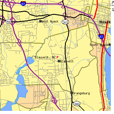 Blauvelt map