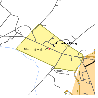 Bloomingburg map