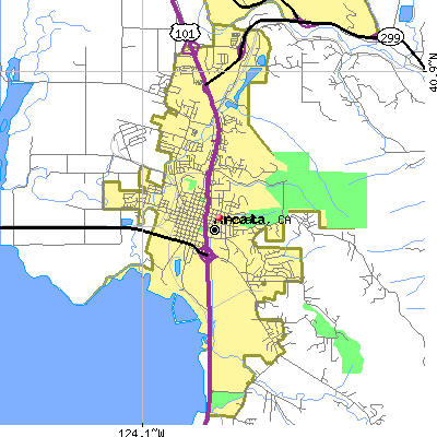 Arcata map