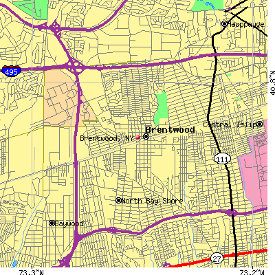 Brentwood map