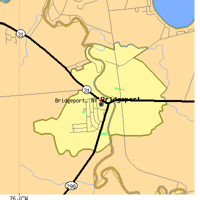Bridgeport map