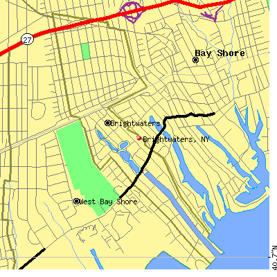 Brightwaters map