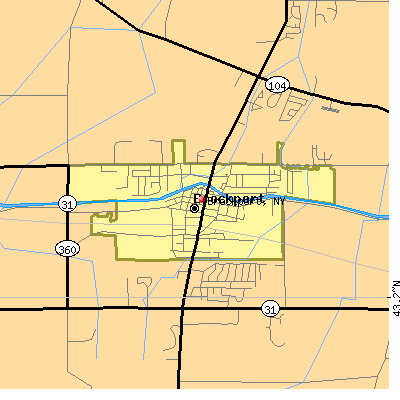 Brockport map