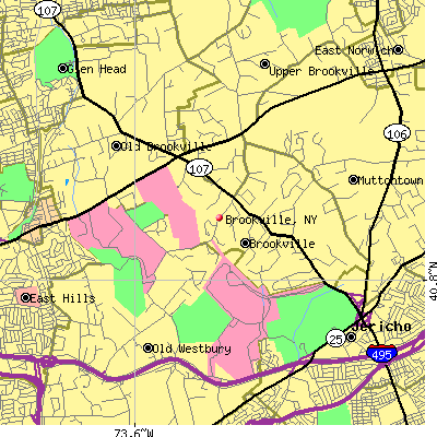 Brookville map