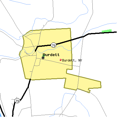 Burdett map