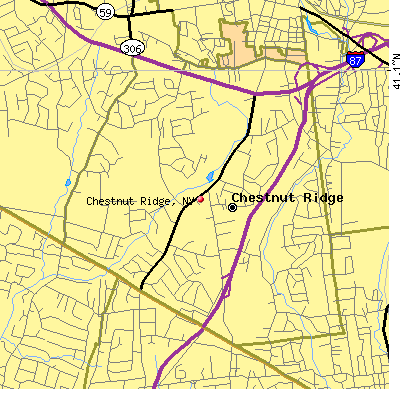 Chestnut Ridge map