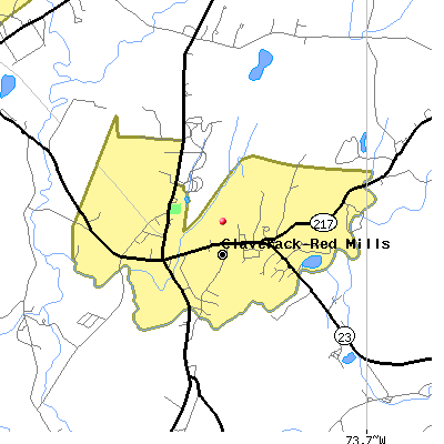 Claverack-Red Mills map