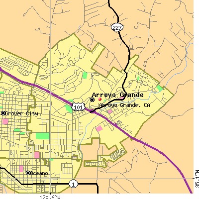 Arroyo Grande map
