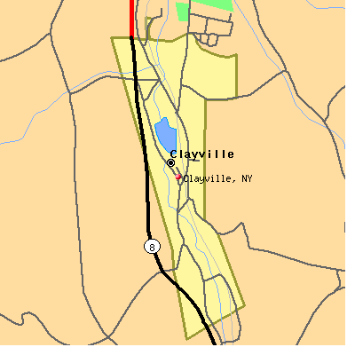 Clayville map