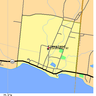 Cleveland map