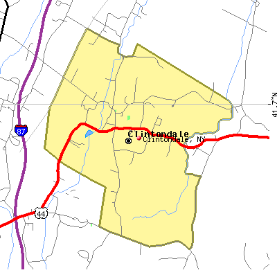 Clintondale map