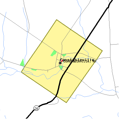 Constableville map