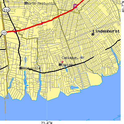 Copiague map