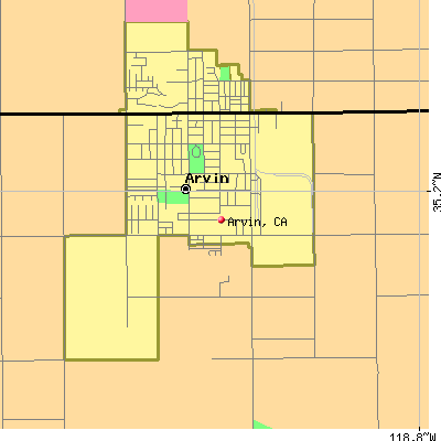 Arvin map