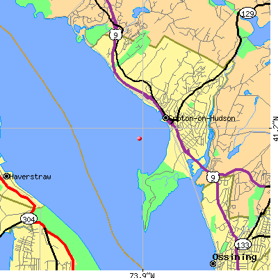 Croton-on-Hudson map