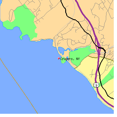 Crugers map