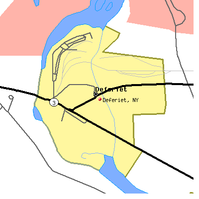 Deferiet map