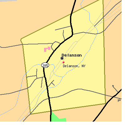 Delanson map