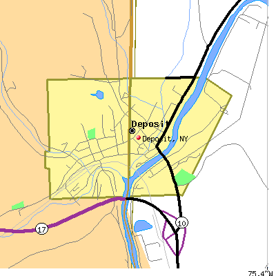 Deposit map