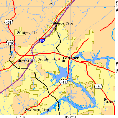 Gadsden map