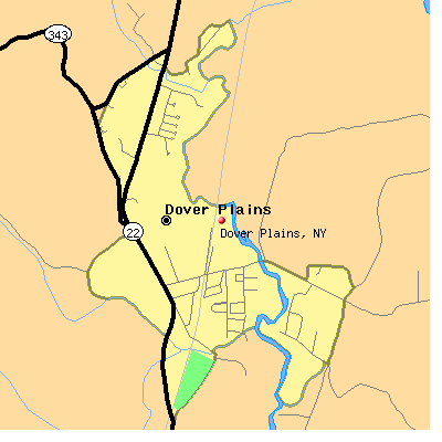 Dover Plains map