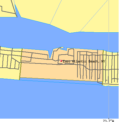East Atlantic Beach map