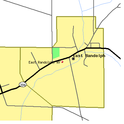 East Randolph map