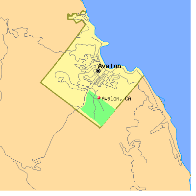 Avalon map