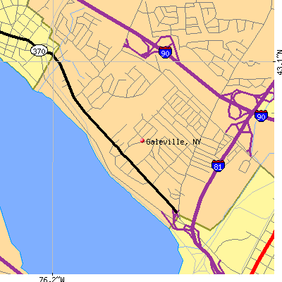 Galeville map