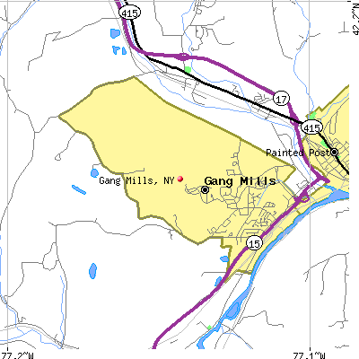 Gang Mills map
