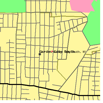 Garden City South map