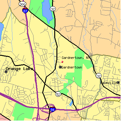 Gardnertown map