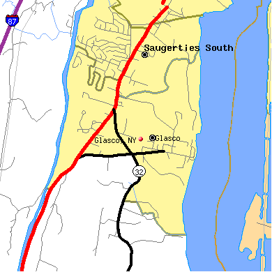 Glasco map