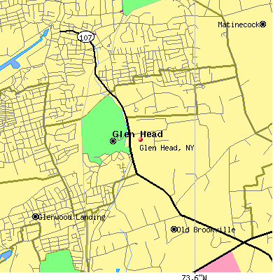 Glen Head map