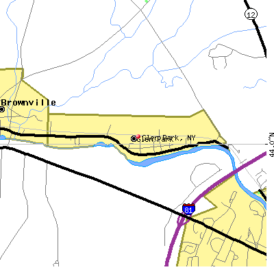 Glen Park map