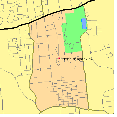 Gordon Heights map