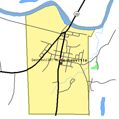 Gainesville map