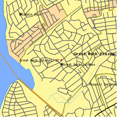 Great Neck Estates map
