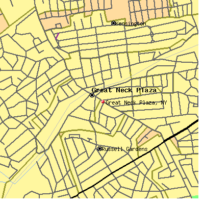 Great Neck Plaza map