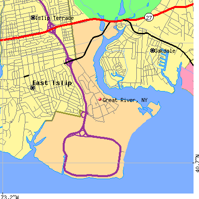 Great River map