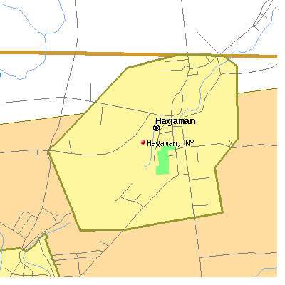 Hagaman map