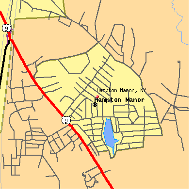 Hampton Manor map