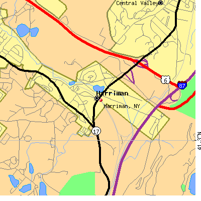 Harriman map