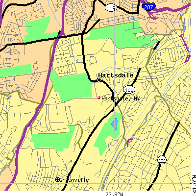 Hartsdale map