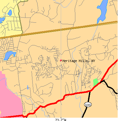 Heritage Hills map