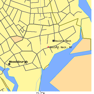 Hewlett Neck map