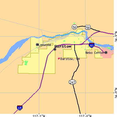 Barstow map