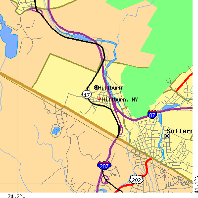 Hillburn map