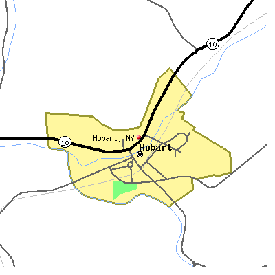 Hobart map