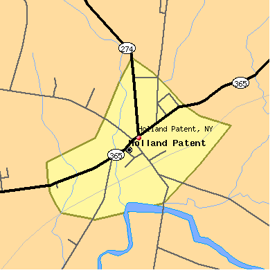 Holland Patent map